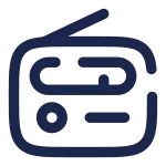 Radio SVG Icon